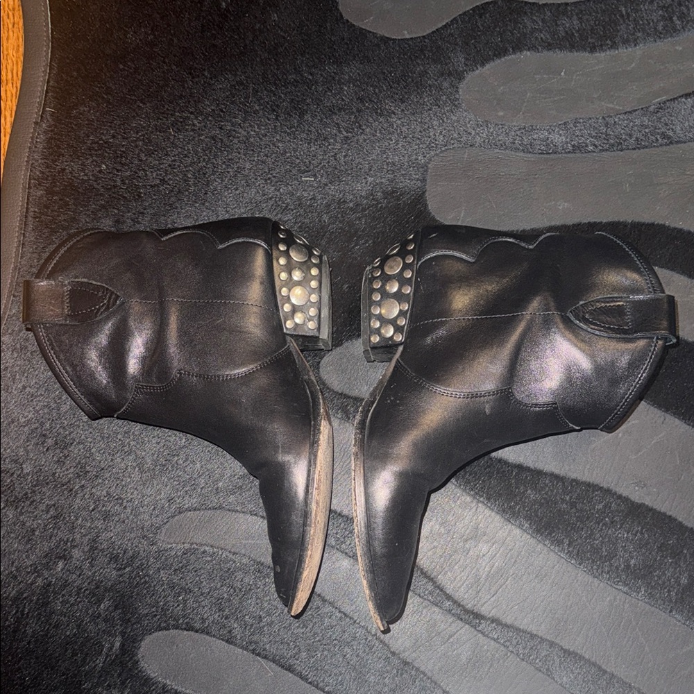 Isabel Marant Black Ankle Boots